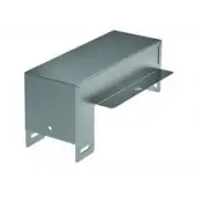 Ответвитель-крышка Т-обр вертикальный вниз DDS 300/100,  в комплекте скрепежными элементами и соединительными пластинами, необходимыми длямонт