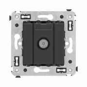 ДКС 4412523 Розетка телевизионная оконечная TV СП Avanti Черный матовый DKC 4412523 DKC