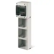 ДКС DIS5720313 Корпус на 6 модулей и 3 поста с основанием 136х125 мм DKC