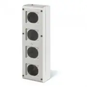 ДКС DIS6323501 Корпус на 4 поста с основанием 70х87 мм DKC