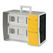 ДКС DIS6560026 MBOX2 Корпус на 16 модулей и 6 постов с основанием 70х87 мм DKC