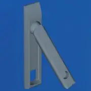ДКС R5CE207 Комплект замка, для DAE/CQE, поворотная ручка, двойная бородка 3мм DKC