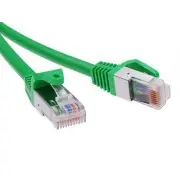 ДКС RN5EFU4520GN Патч-корд экранированный CAT5E F/UTP 4х2, LSZH, зелёный, 20м DKC
