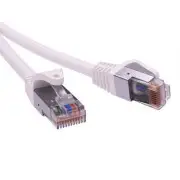 ДКС RN5EFU4530WH Патч-корд экранированный CAT5E F/UTP 4х2, LSZH, белый, 30м DKC