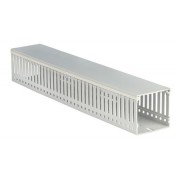 ДКС 01130RLHF Короб перфорированный, без галогенов, светло-серый RLHF6 100x80 DKC