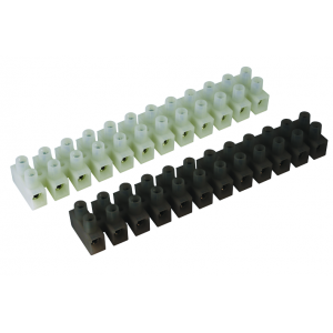 ДКС 43812PL/R Клемник Полипропилен черный, 12p, 85°C, 450V, 101A, 25ммкв DKC