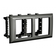 ДКС 4402914 Рамка-суппорт Avanti для In-liner Front, черный, 4 модуля DKC