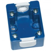 ДКС DISB038GR Коробка монтажная для розетки встраиваемой Серая IP44 DKC
