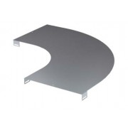 ДКС LK0023ZL Крышка на угол горизонтальный 90º, осн200, R300, цинк-ламельная DKC