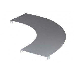 ДКС LK0036ZL Крышка на угол горизонтальный 90º, осн300, R600, цинк-ламельная DKC