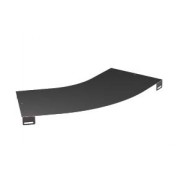 ДКС LK0230ZL Крышка на угол горизонтальный 45º, осн200, R300, цинк-ламельная DKC