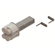 ДКС LTC25LFED3AA000 Питающий элемент + заглушка, тип 1, Cu, 6P, 25A DKC