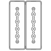 ДКС LTC25MSP41AA000 Секция прямая шинопровод 2+2 точек отвода L=3000мм Cu 6P+6P 25A DKC