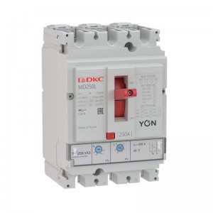 ДКС MD250L-TM020 Выключатель автоматический 3п 20А 25кА Ir 07…1xIn YON MD250L-TM020 DKC