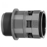 ДКС PAM07M12N Муфта труба-коробка DN 7 мм, М12х1,5, полиамид, цвет черный DKC