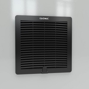 ДКС R5RF15B Вентиляционная решетка с фильтром RF 252х252мм IP54 RAL9005 DKC R5RF15B DKC