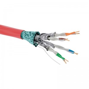 ДКС RN6AFFA04RD Кабель CAT 6A F/FTP нг(А)-FRHF (бухта 500м) красн DKC RN6AFFA04RD DKC