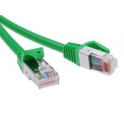 ДКС RN6FU4520GN Патч-корд экранированный CAT6 F/UTP 4х2, LSZH, зелёный, 20м DKC