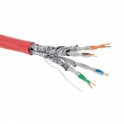 ДКС RN6UFA04RD Кабель CAT 6 U/FTP нг(А)-FRHF (бухта 305м) красн DKC RN6UFA04RD DKC