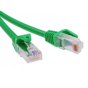ДКС RN6UU4505GN Патч-корд неэкранированный CAT6 U/UTP 4х2, LSZH, зелёный, 05м DKC