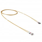 ДКС RNPC50DSS1 Шнур оптический коммутационный ST/ST Duplex 50/125 OM2 Tx-Rx LSZH 1м DKC RNPC50DSS1 DKC