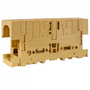 ДКС ZGP410 GPM150/BB/FIX(Ex), силовой зажим шина/шина бежевый 150 квмм/ крепление на плату DKC